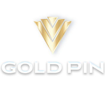 Gold Pin logo